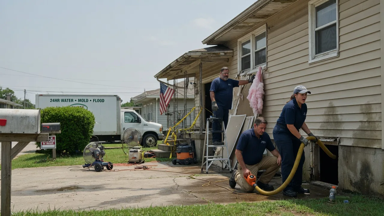 Water Damage Repair in Taylor Ridge, IL near me